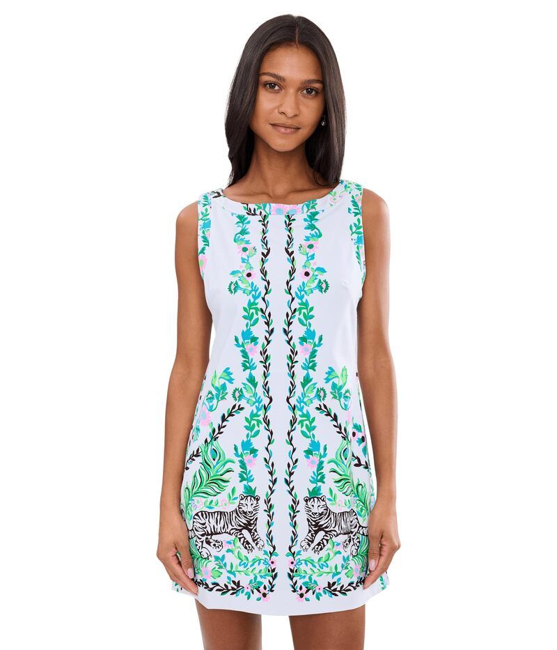 リリーピュリッツァー レディース トップス ジャンプスーツ ロンパース Lilly Pulitzer Eleanora Shift Rompers Resort White Royal Zoo Eng 39,520円