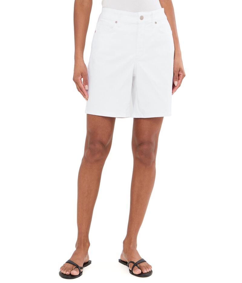 エヌワイディージェイ レディース ボトムス ハーフパンツ・ショーツ ショートパンツ NYDJ Erin Shorts Optic White ホワイト