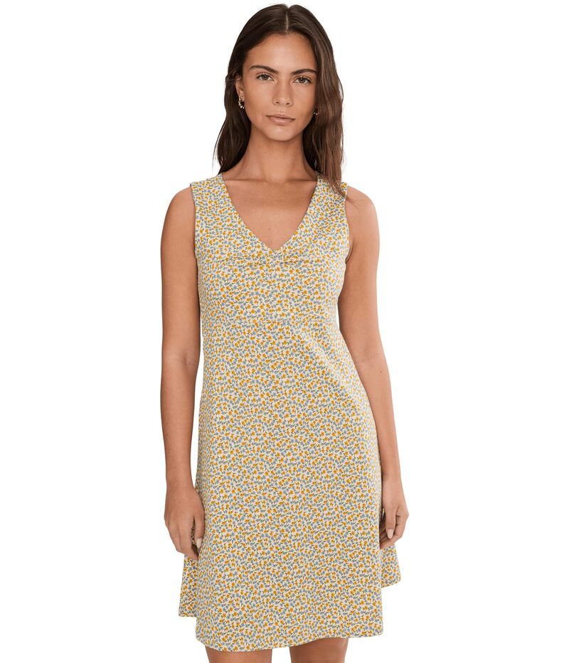 ドード アンドコー レディース トップス ワンピース ノースリーブ ToadCo Rosemarie Sleeveless Dress Gold Print ゴールド