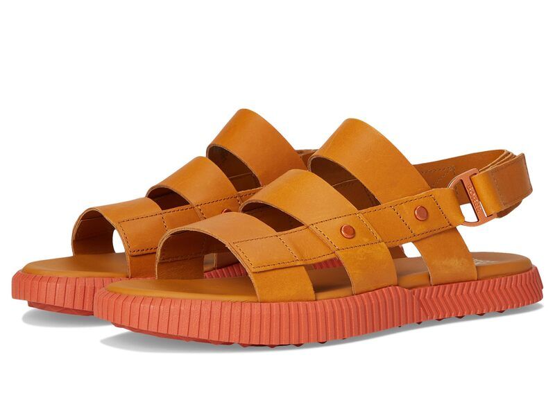 ソレル レディース シューズ サンダル SOREL Onave Slingback Flat Sandals Canyon GoldTuscan ゴールド