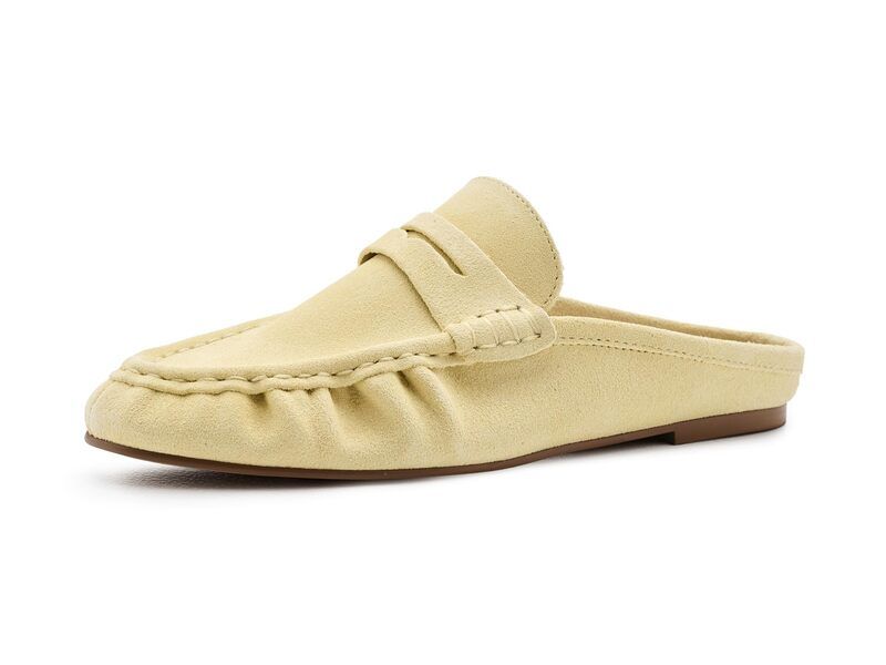 スティーブ マデン レディース シューズ ブーツ・レインブーツ Steve Madden Rafe Butter Yellow Suede イエロー
