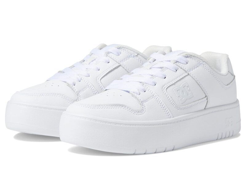 ディーシー レディース シューズ スニーカー プラットフォーム DC Manteca 4 Platform WhiteWhite ホワイト
