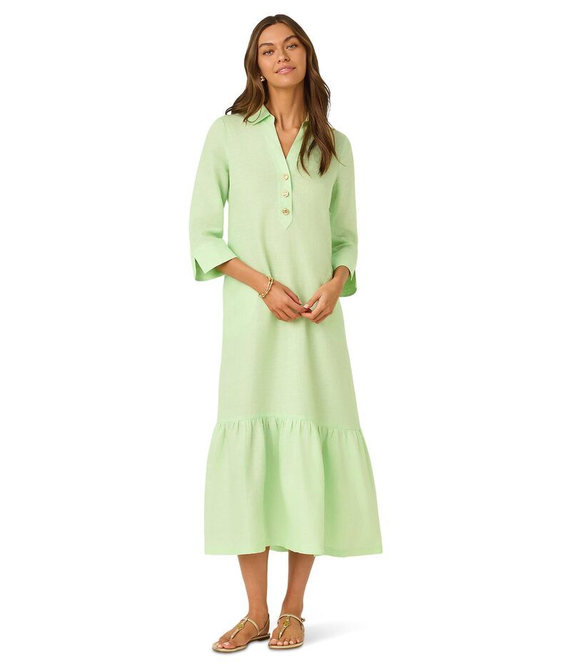 リリーピュリッツァー レディース トップス ワンピース Lilly Pulitzer Alora Dress Pistachio Macaron X Resort White ホワイト 42,770円