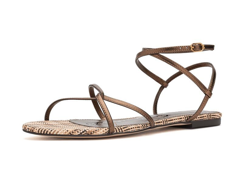 サムエデルマン レディース シューズ サンダル Sam Edelman Ellina Bronze Metallic メタリック