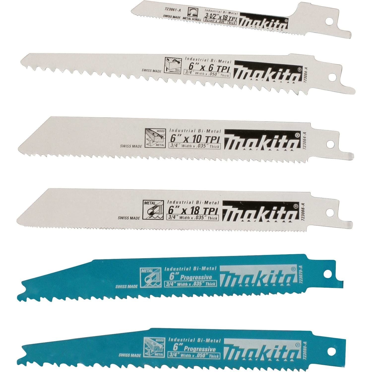 マキタ(Makita) レシプロソー 替え刃6点セット 並行輸入品