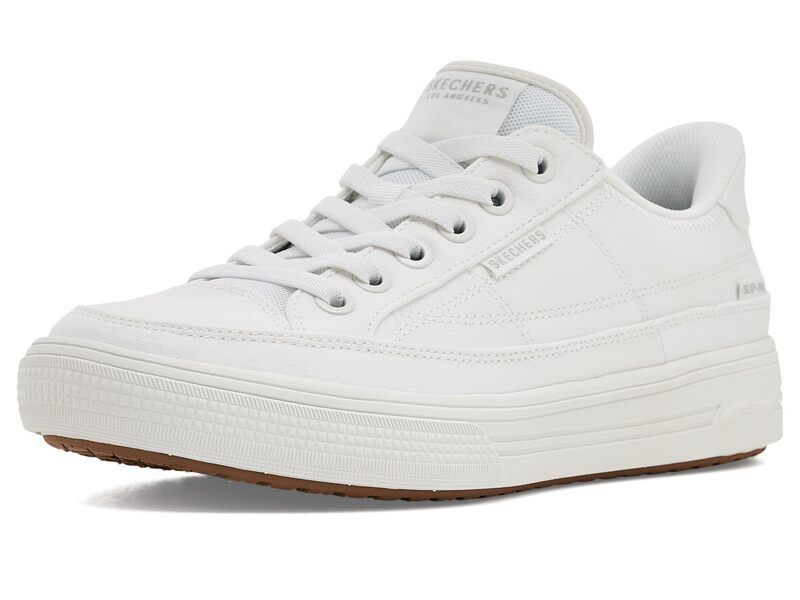 スケッチャーズ メンズ シューズ スニーカー Skechers Arch Fit Arcade See Ya There Hands Free SlipIns White ホワイト