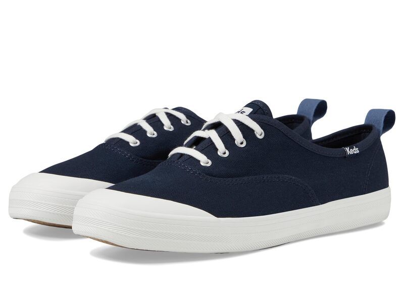 ケッズ レディース シューズ スニーカー キャップ レース Keds Champion Toe Cap Lace Up Navy Canvas ネイビー