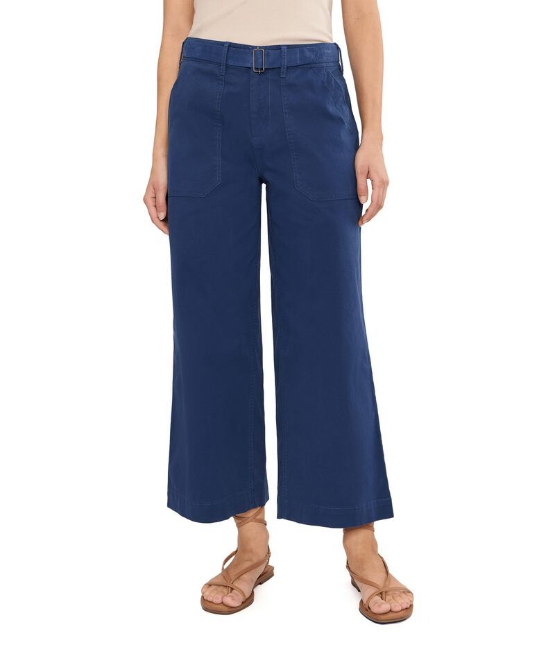 ニックプラスゾーイ レディース ボトムス カジュアルパンツ ワイドレッグ プチ アンクル NICZOE Petite Highland Wide Leg Soft Stretch Belted Ank 22,176円