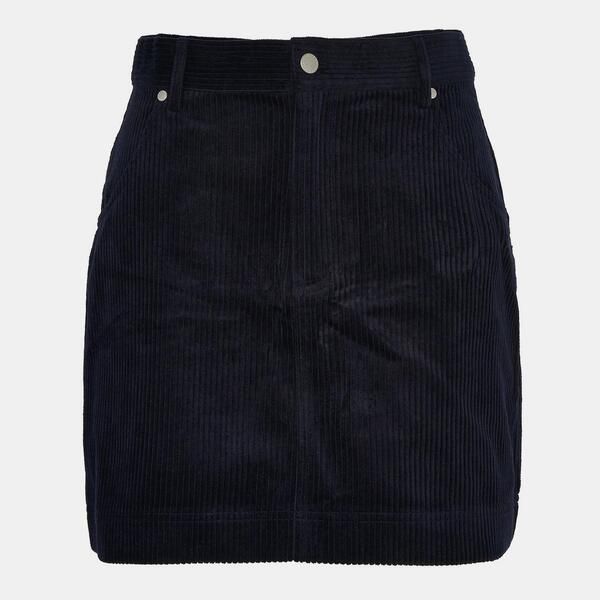 バブアー レディース ボトムスカート ミニ Barbour Tessa Cord Mini Skirt Navy ネイビー