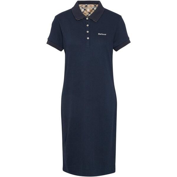 バブアー レディース トップス ワンピース ポロシャツ Barbour Womens Polo Dress Navy ネイビー