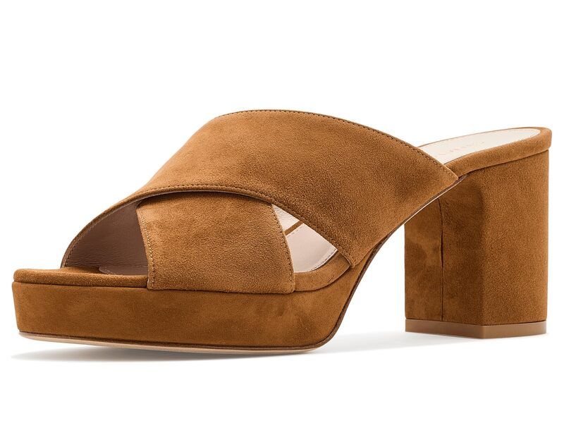 スチュアート ワイツマン レディース シューズ ヒール プラットフォーム Stuart Weitzman Dayna Platform Slide Boho Tan タン 57,480円