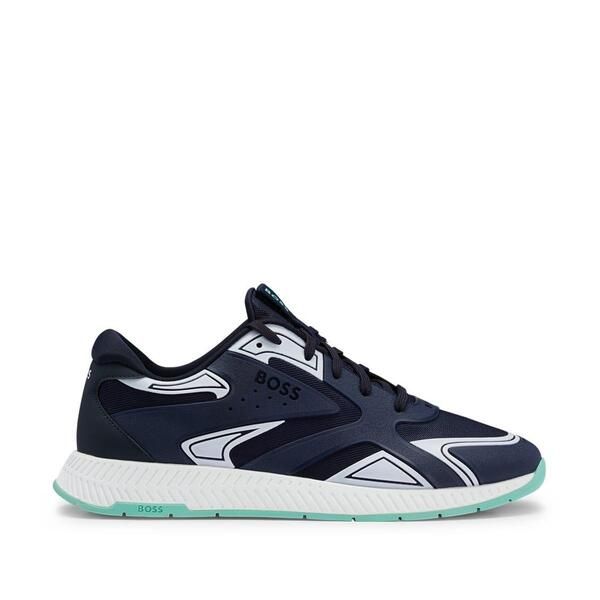 ボス メンズ シューズ スニーカー Boss Titanium Runn Thm 10249931 01 LowTop Trainers Mens Blue ブルー 20,931円