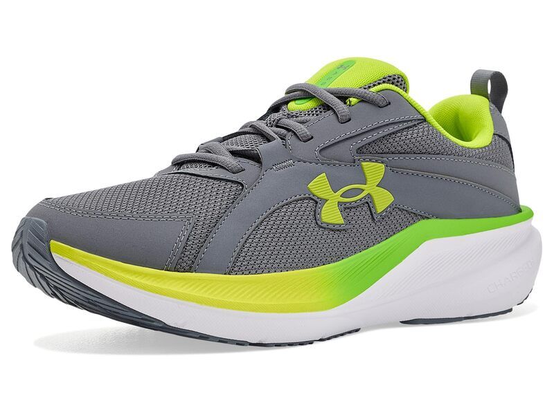 アンダーアーマー メンズ シューズ スニーカー Under Armour Charged Assert 11 Titan GrayWhit グレー