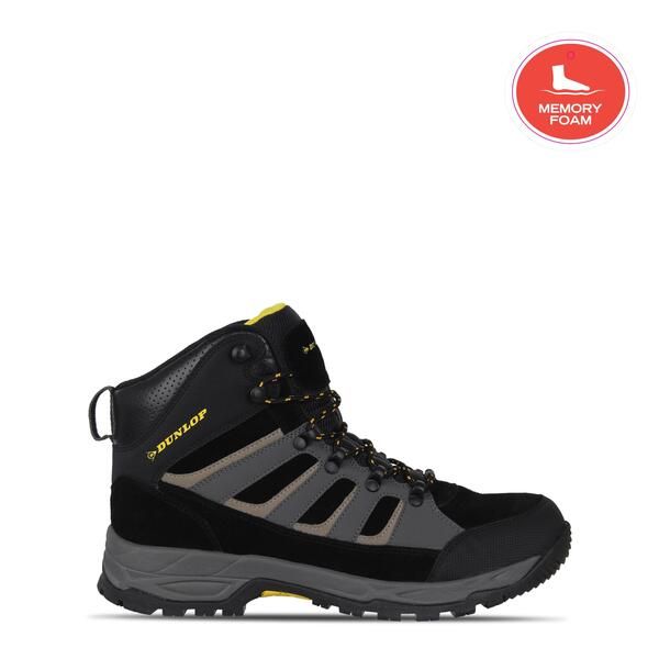 ダンロップ メンズ シューズ ブーツ・レインブーツ Tシャツ キャップ Dunlop Michigan Steel Toe Cap Boots Mens BlackCharcoal ブラック