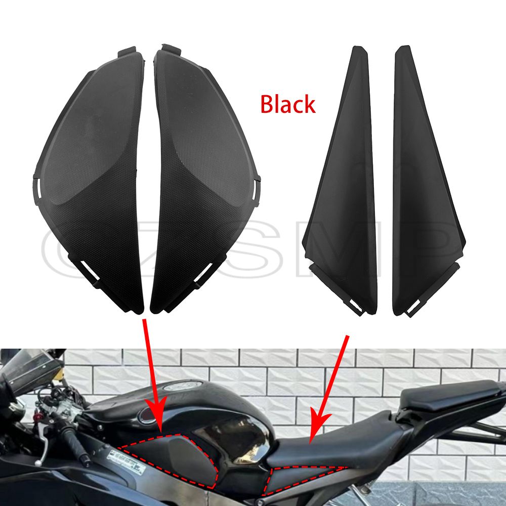 ホンダ CBR1000RR 2008-2011 用 ブラックタンクサイドカウル