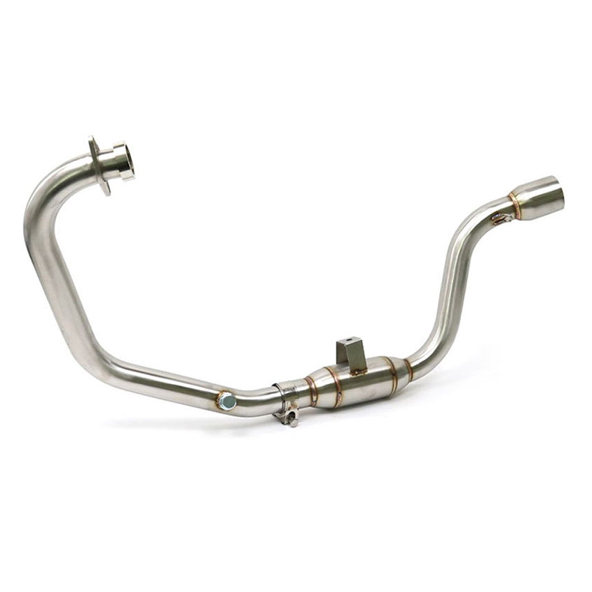 スズキ ジクサー155 用 ステンレス製フロントエキゾーストパイプ 51mm汎用マフラー