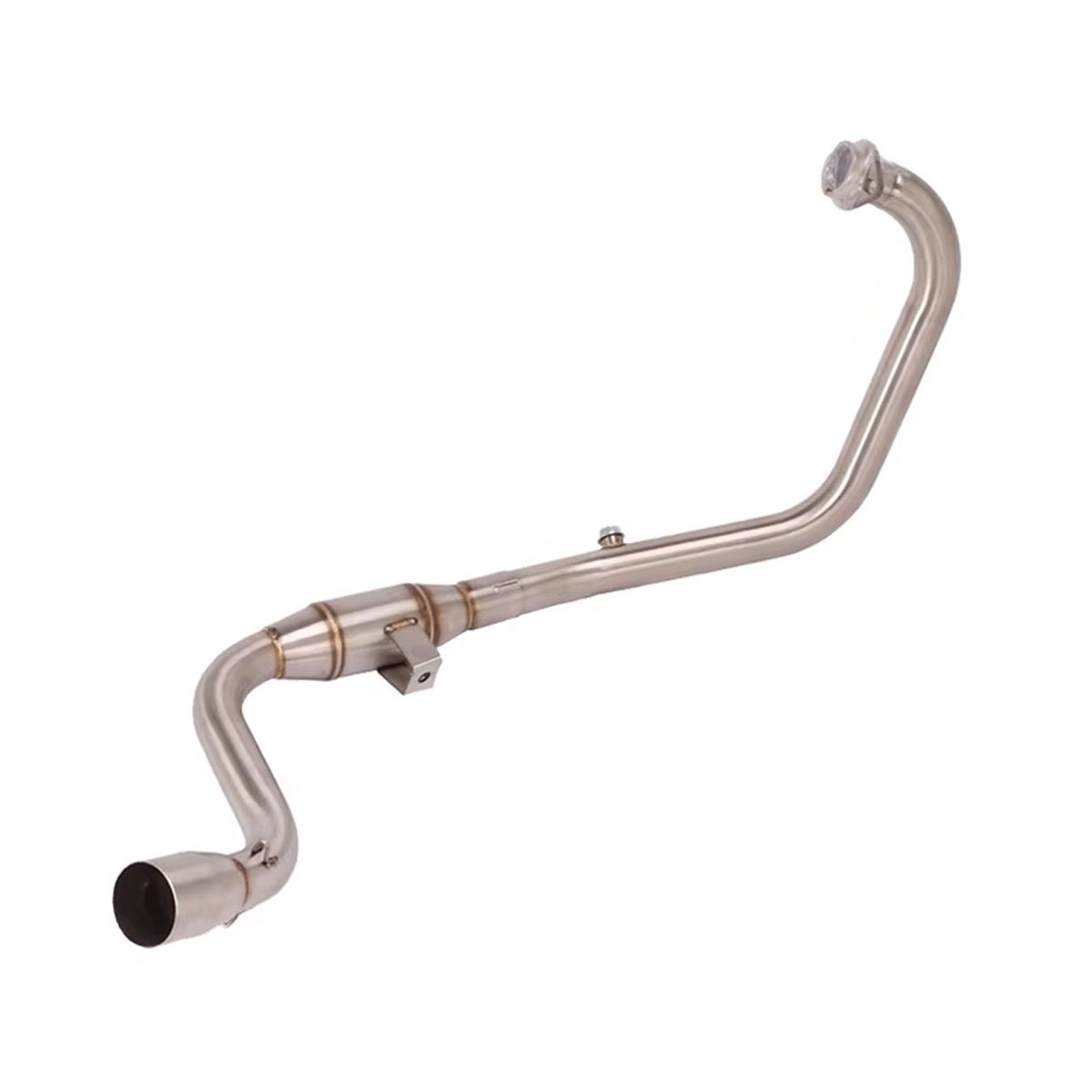 スズキ ジクサー155 用 ステンレス製フロントエキゾーストパイプ 51mm汎用
