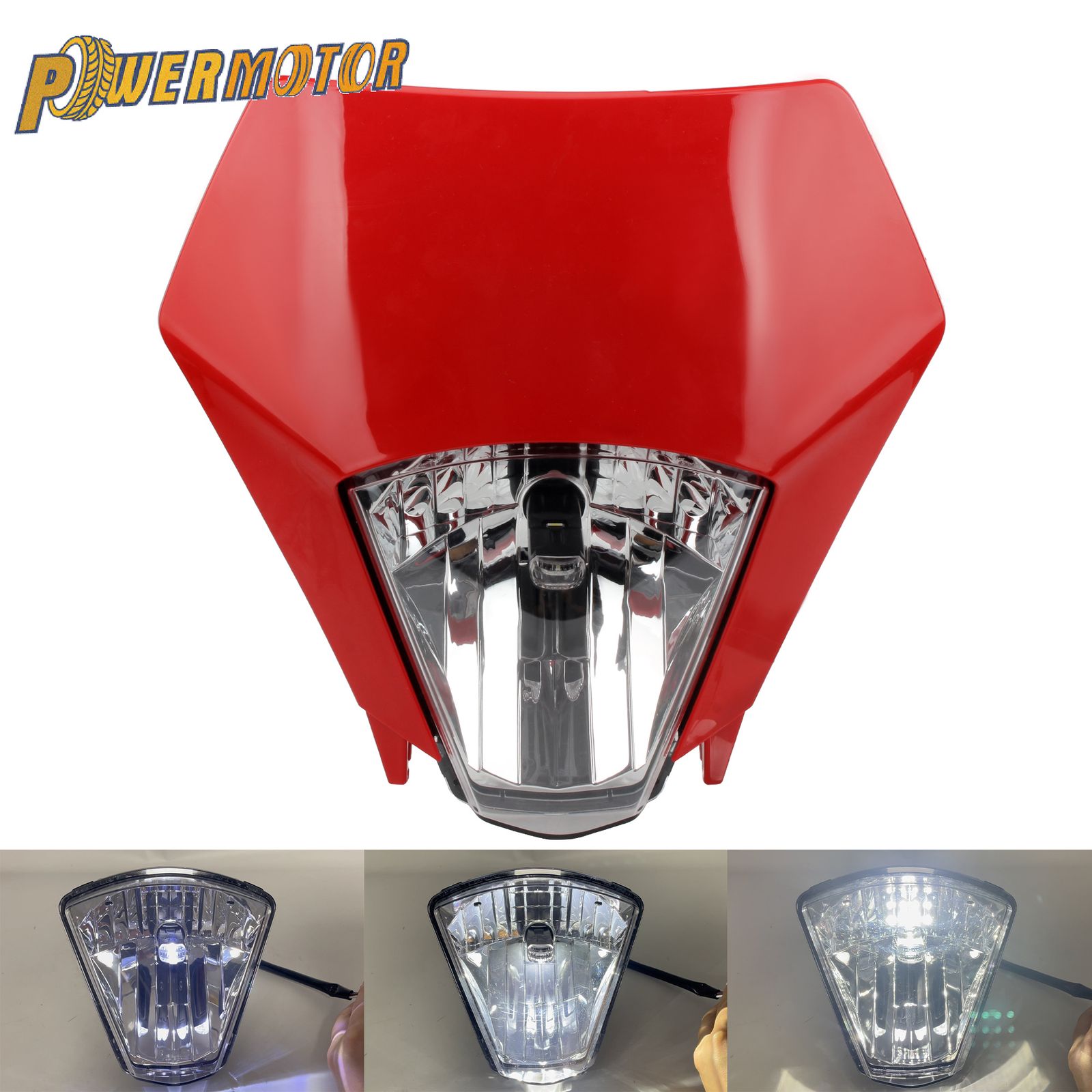 オートバイ用 LEDヘッドライト ガスEX EC 300/350F/400F/450F/500F/SM700 2012-2022