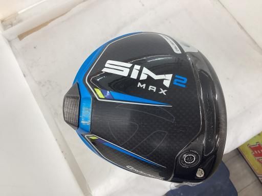 【中古】 テーラーメイド SIM2 MAX 9° ドライバー DR TENSEI BLUE TM50(SIM2 DR) (フレックスS) メンズ 男性用 右利き 右用 Cランク ゴルフクラブ