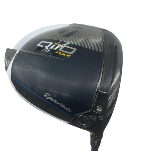 【中古】 テーラーメイド Qi10 MAX LITE 10.5° ドライバー DR SPEEDER NX BLUE for TM (フレックスR) メンズ 男性用 右利き 右用 Cランク ゴルフクラブ