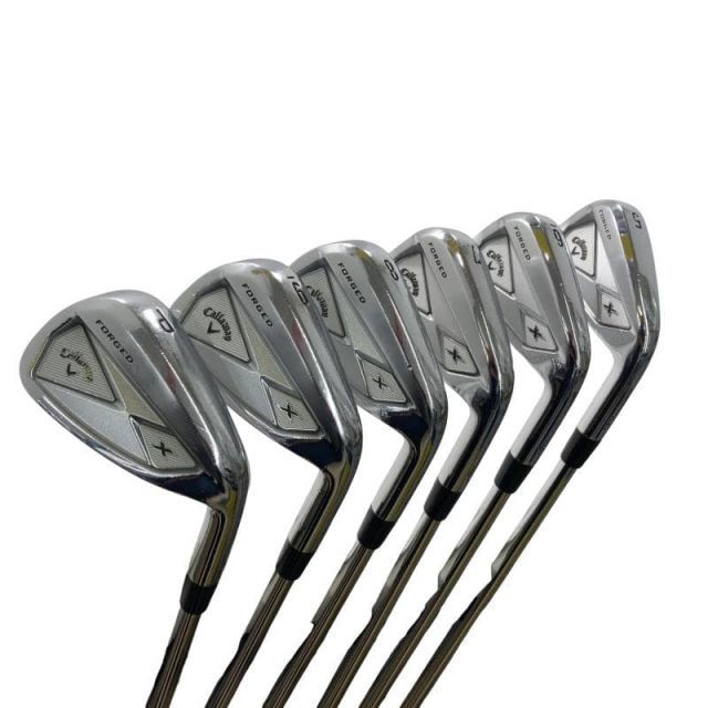 【中古】 キャロウェイ X FORGED(2013) 6S アイアンセット IR Dynamic Gold (フレックスS) メンズ 男性用 右利き 右用 Cランク ゴルフクラブ