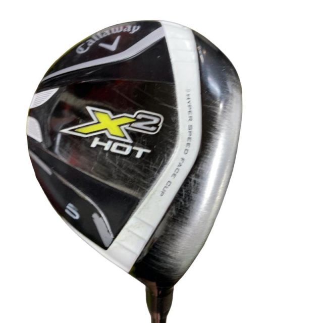 【中古】 キャロウェイ X2 HOT 5W フェアウェイウッド FW X2 HOT(フェアウェイ) (フレックスS) メンズ 男性用 右利き 右用 Cランク ゴルフクラブ