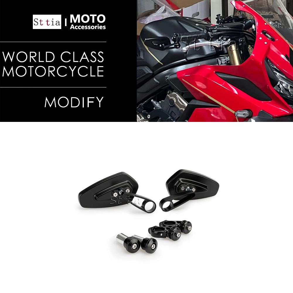 ホンダ CBR500R/600RR/650R 用 ハンドルバーエンドミラー
