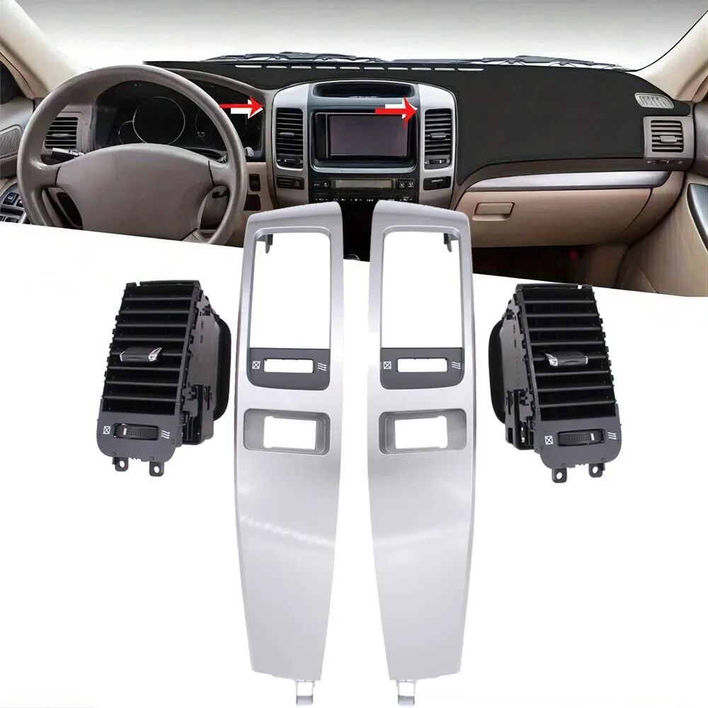 トヨタ ランドクルーザープラド120/GX470用 ダッシュボードエアベントパネル