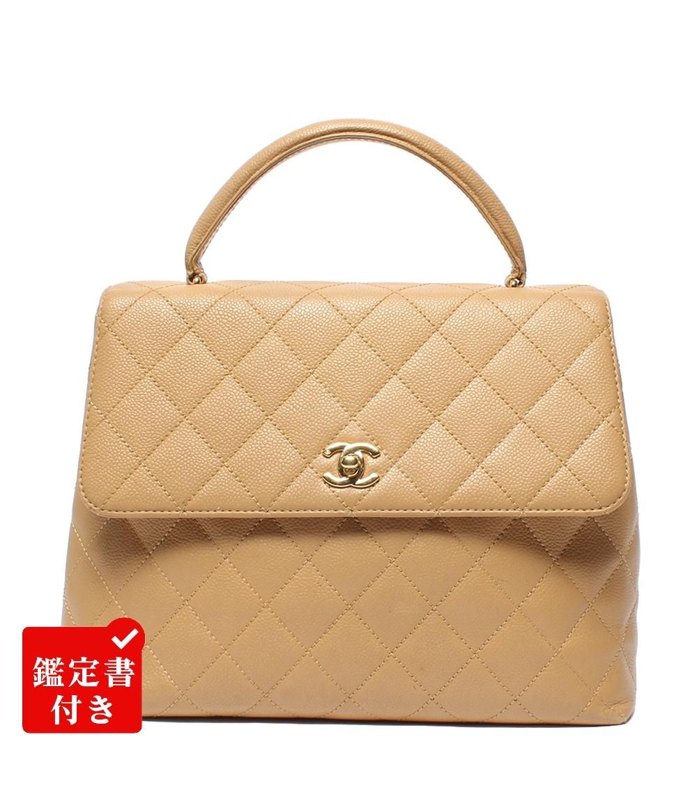 シャネル ハンドバッグ ゴールド金具 キャビアスキン マトラッセ トップハンドル 8番台 A12397 レディース CHANEL 161,590円