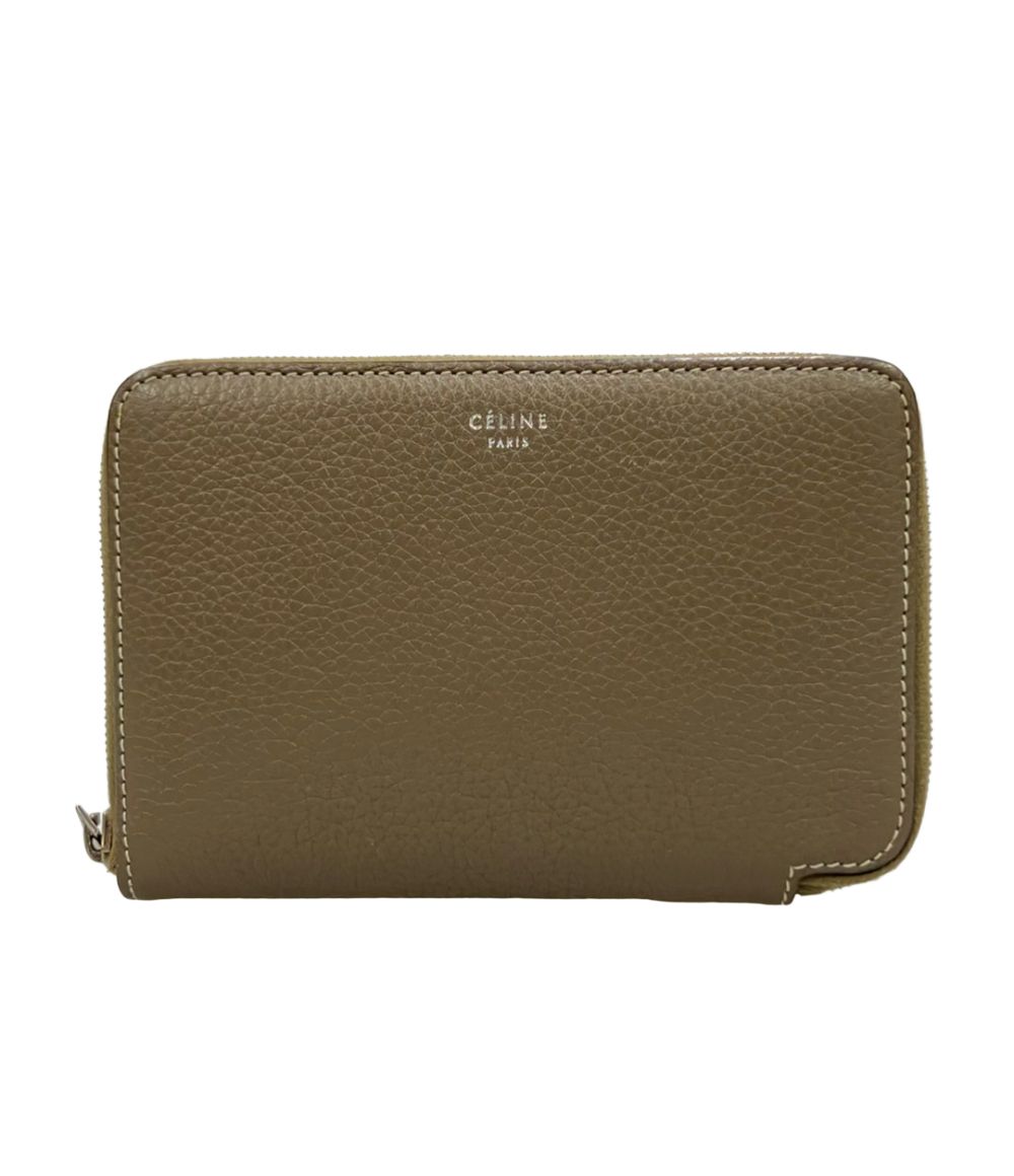 セリーヌ ラウンドファスナー二つ折り財布 レディース CELINE