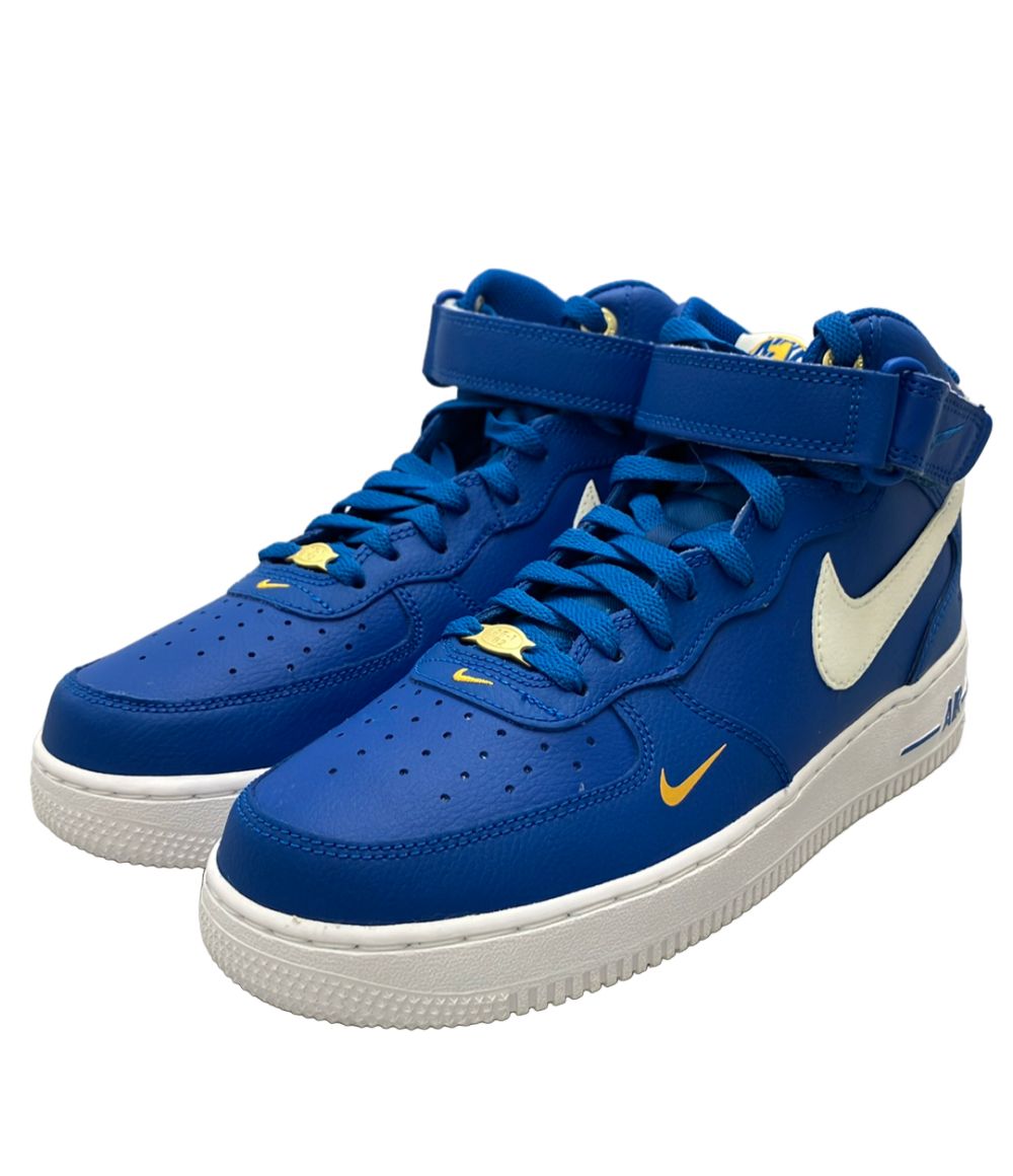 美品 ナイキ ミドルカットスニーカー エア フォース 1 MID 07 LV8 40周年記念 DR9513-400 メンズ SIZE 26.5 NIKE