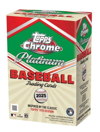 MLB 2025 TOPPS CHROME PLATINUM ’55 BASEBALL VALUE BOXpms 12,874円