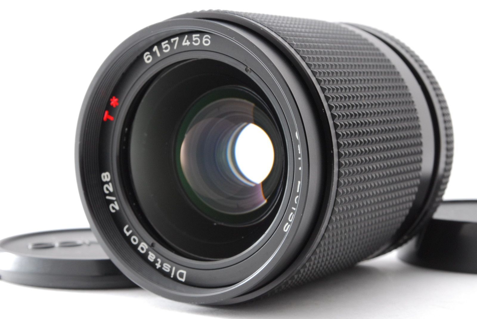 【美品 保障付 動作確認済】 Contax コンタックス Carl Zeiss Distagon ディスタゴン 28mm f/2 AEG レンズ C/Yマウント #V5101