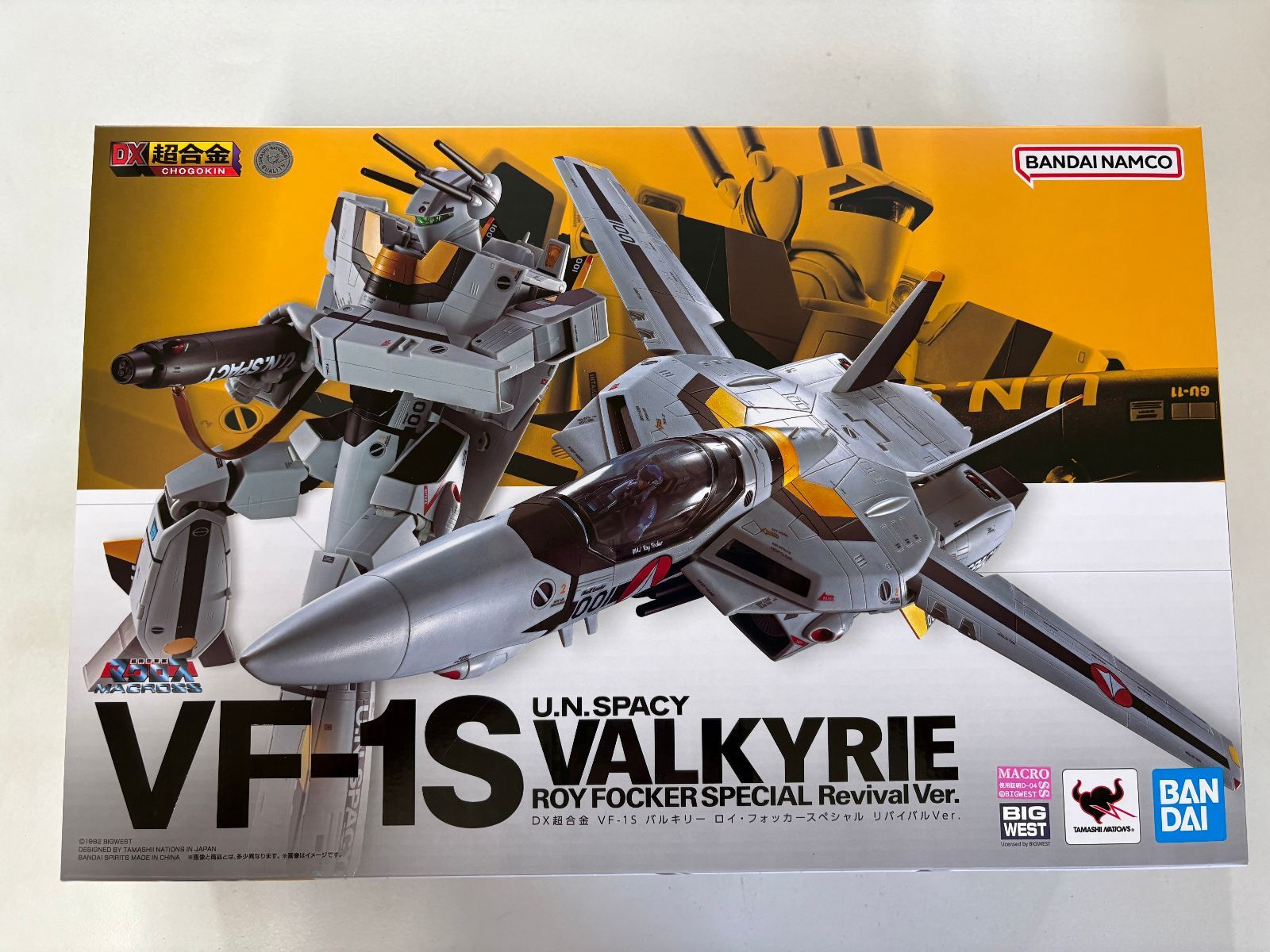 【新品未開封】DX超合金 VF-1S バルキリー ロイ・フォッカースペシャル　リバイバルVer． 18,360円