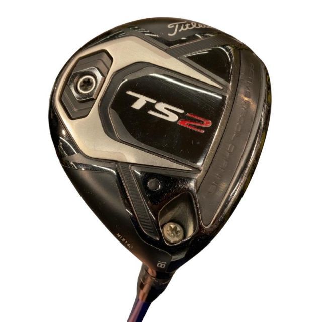 [Used] Titleist TS2 18° Fairway Wood FW Genuine Custom Shaft (Flex S) Men's Right Handed Right Hand D Rank Golf Club