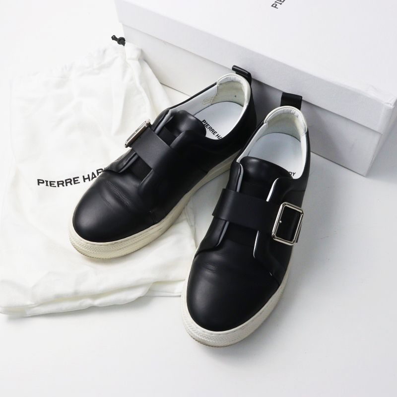 ピエールアルディ PIERRE HARDY JS02XB スライダーベルテッドスニーカー 39(約24.5〜25.0cm) ブラック／服飾 くつ 【2400015107271】