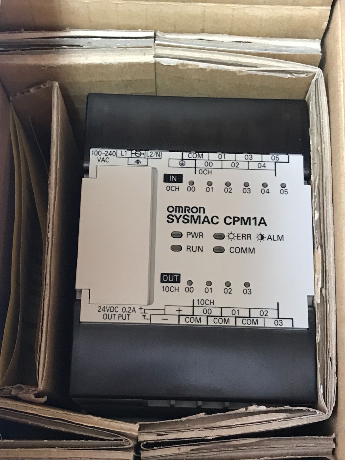 【未使用保管品】オムロン CPM1A-10CDR-A プログラマブルコントローラ 元箱付 OMRON PLC 19,460円