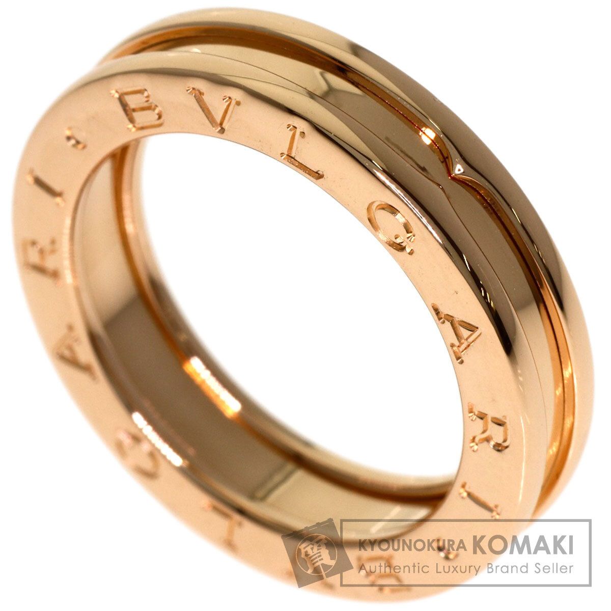 BVLGARI ブルガリ B-zero1 ビーゼロワン 1バンド #52 リング・指輪 K18PG レディース [中古]
