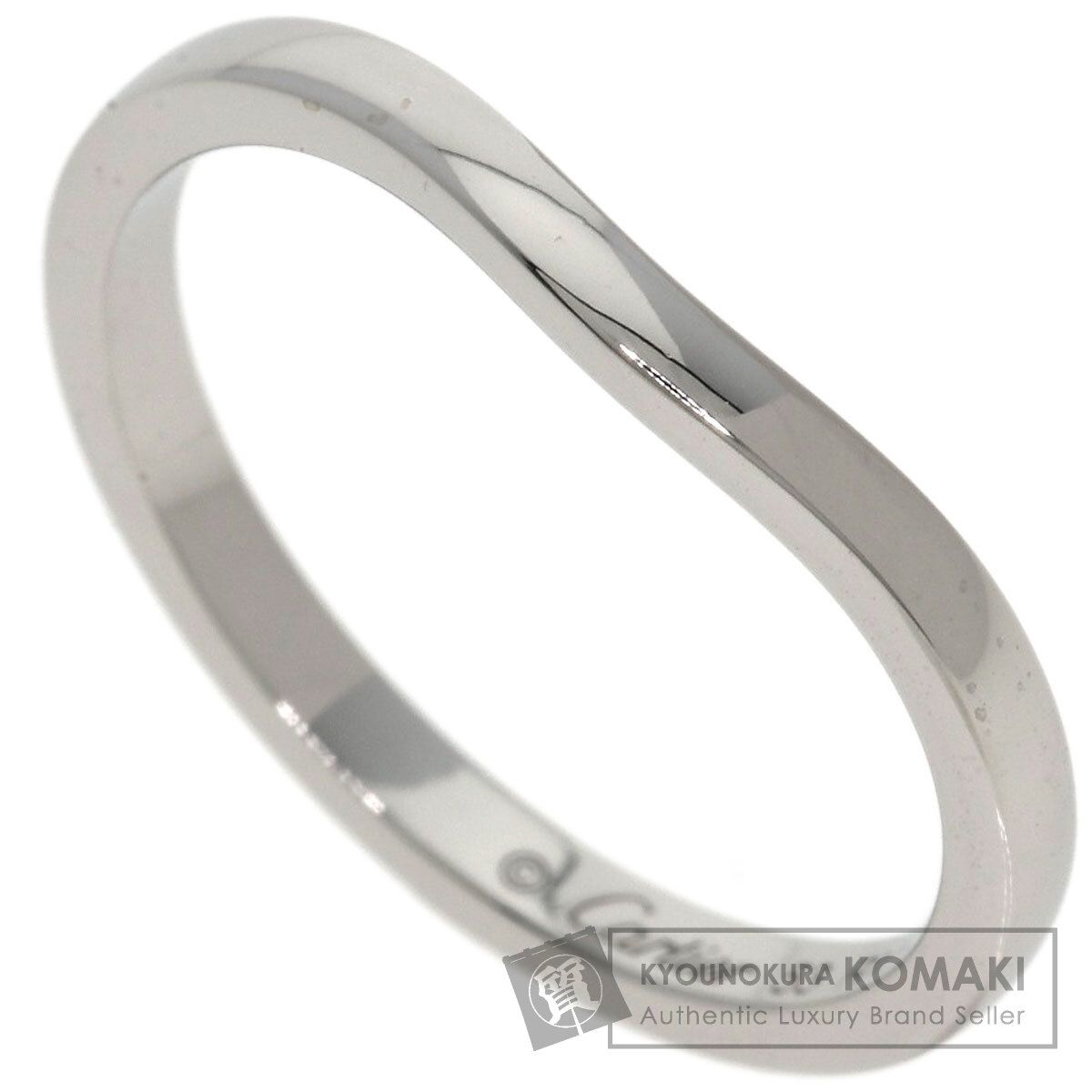 CARTIER カルティエ バレリーナ ウェディング #53 リング・指輪 PT950 レディース [中古]