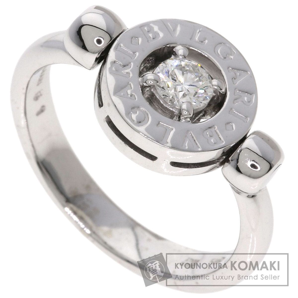 BVLGARI ブルガリ ブルガリブルガリ フリップ ダイヤモンド リング・指輪 K18WG レディース [中古] 92,114円