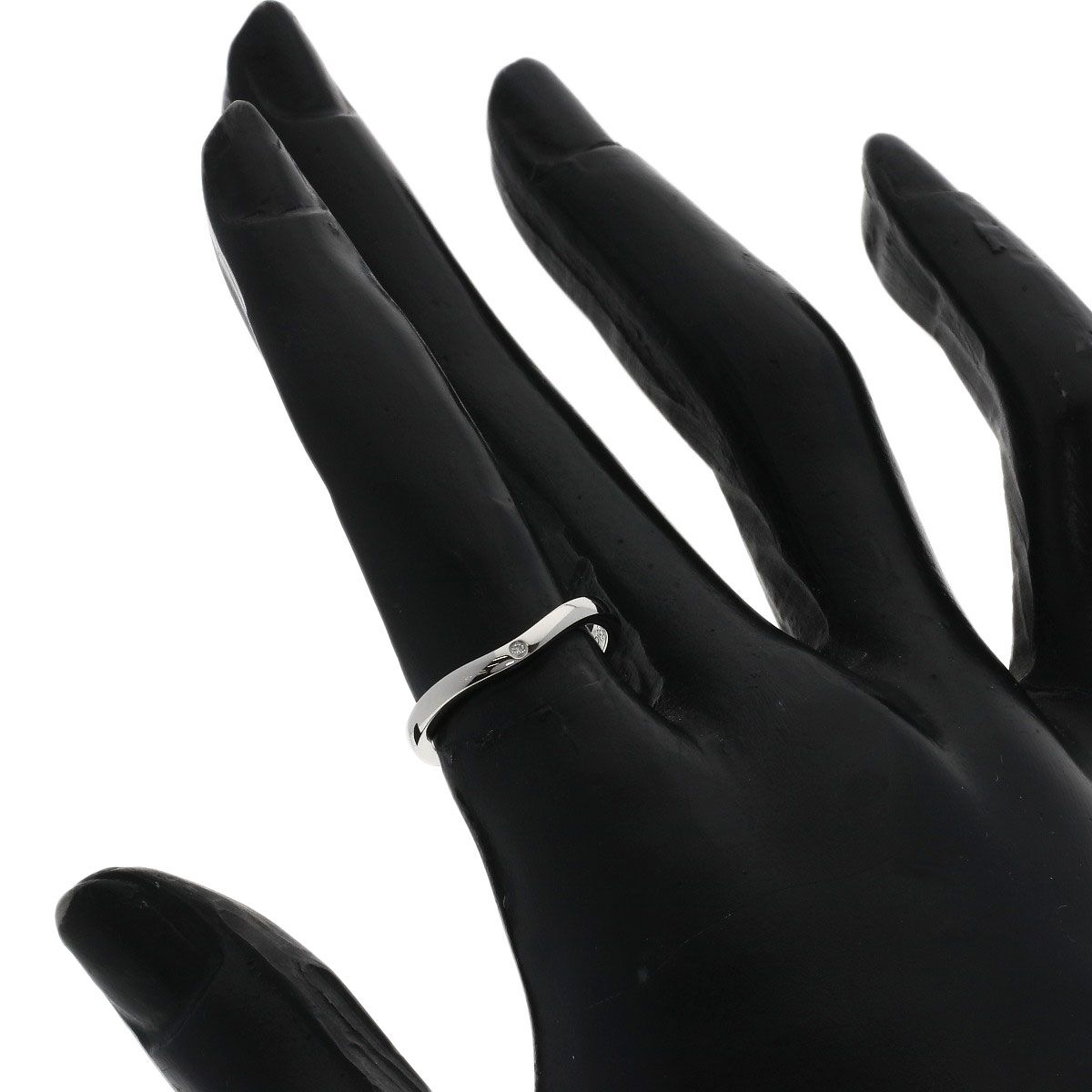 CARTIER カルティエ バレリーナ ウェディング ダイヤモンド #49 リング・指輪 PT950 レディース [中古]