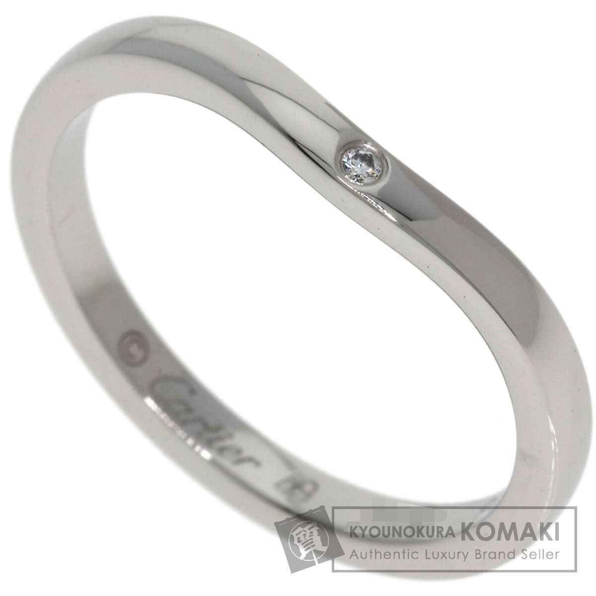 CARTIER カルティエ バレリーナ ウェディング ダイヤモンド #49 リング・指輪 PT950 レディース [中古]リング・指輪