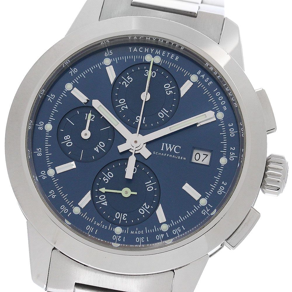 IWC IWC SCHAFFHAUSEN IW380802 インヂュニア クロノグラフ デイト 自動巻き メンズ _973698