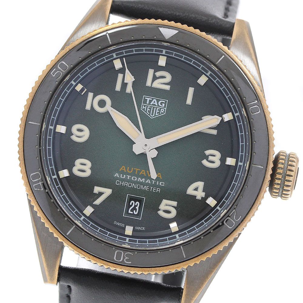 タグホイヤー TAG HEUER WBE5190 オータヴィア デイト 自動巻き メンズ _973235