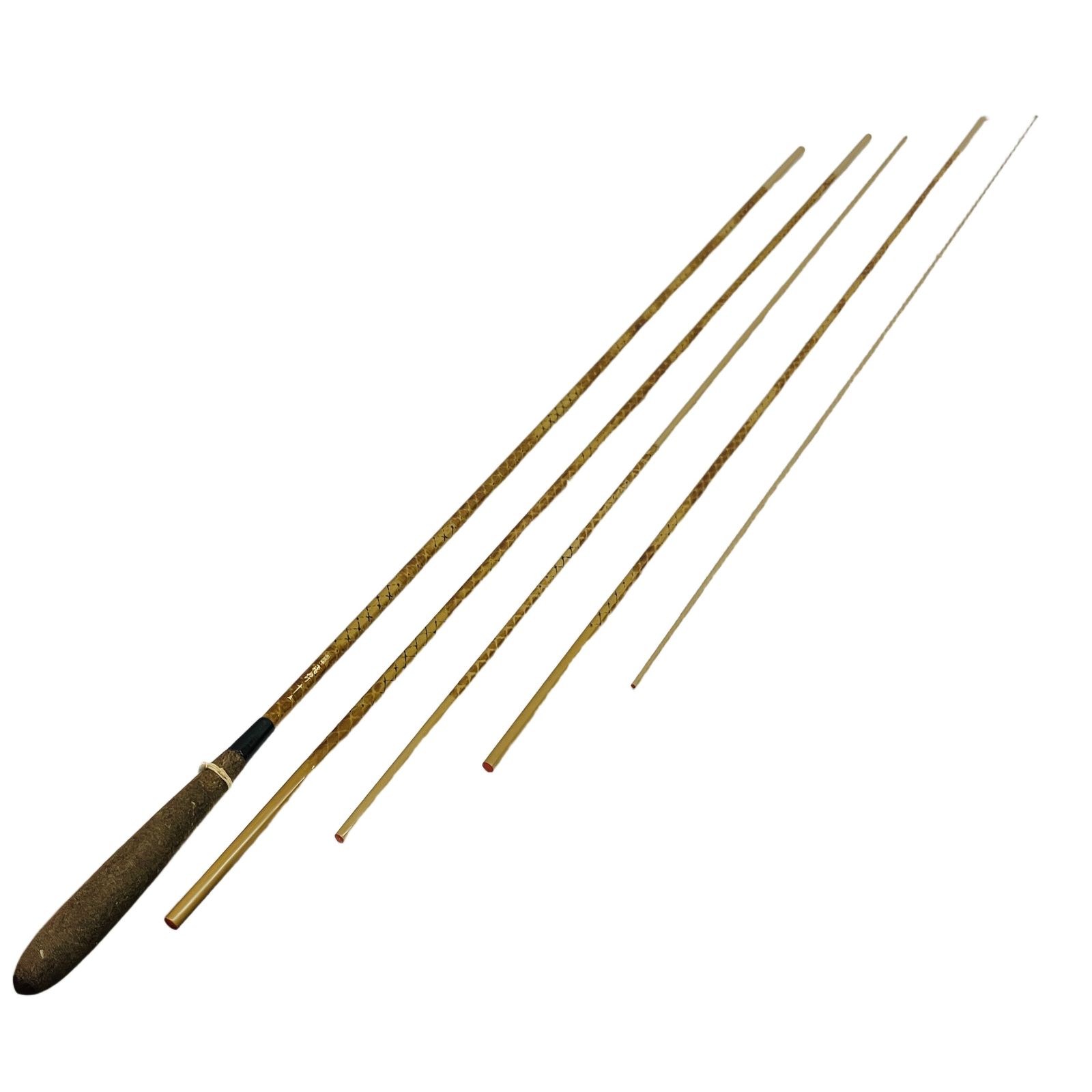 SHIMANO 朱紋峰 飛ぬけ 15尺 ヘラ竿 釣具 和竿 シマノ 中古 C11526312