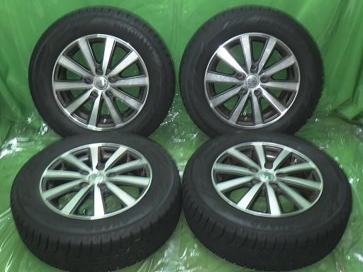 【中古】195/65R15 セレナ SMACK 15インチ ヨコハマ アイスガードIG60