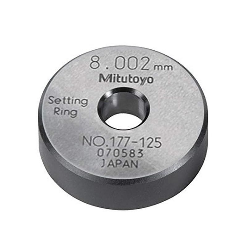 ミツトヨ(Mitutoyo) リングゲージ 8MM 177-125 177-125