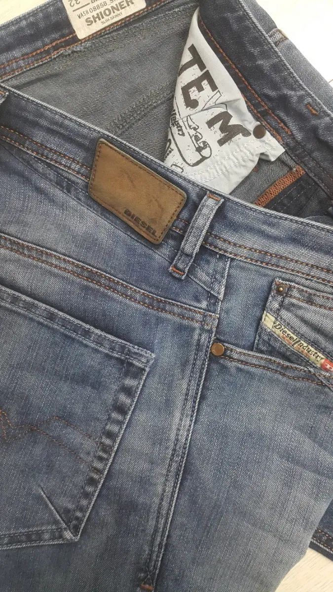 正規品 DIESEL (ストレッチ加工) SHIONER 輸入デニム 32インチ (No 454) S級 10,781円