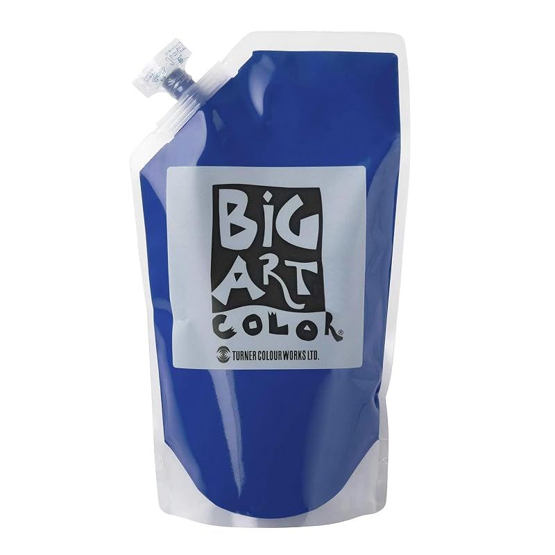 ターナー色彩 アクリル絵具 ビッグアートカラー コバルトブルー BA700052 700ml