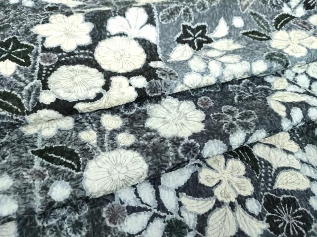 平和屋着物●上質な小紋　辻が花　正絹　逸品　DABI6593ps 28,080円
